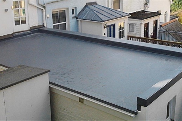Completed Fibreglass Roof